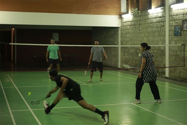 Badminton at Itoozhi Ayurveda Resort