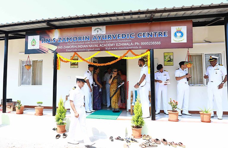 Itoozhi Ayurveda Clinic - INS Zamorin Ezhimala