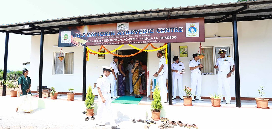 Itoozhi Ayurveda Outpatient Clinic at INS Zamorin