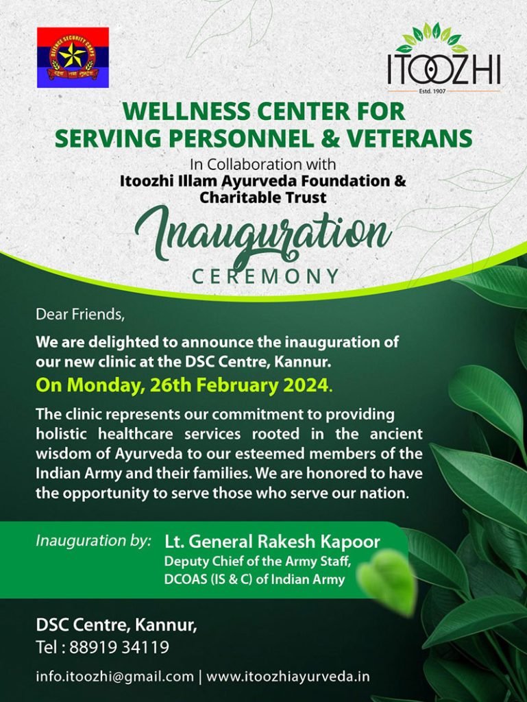 India's first Ayurveda clinic for Indian Army